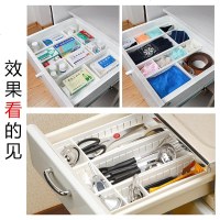 长筷子橱柜分格刀叉长方形抽屉收纳盒分隔透明橱柜刀叉餐具整理分格厨房筷子