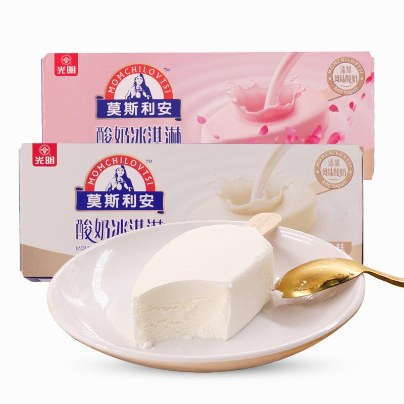 光明莫斯利安酸奶冰淇雪糕65g*12