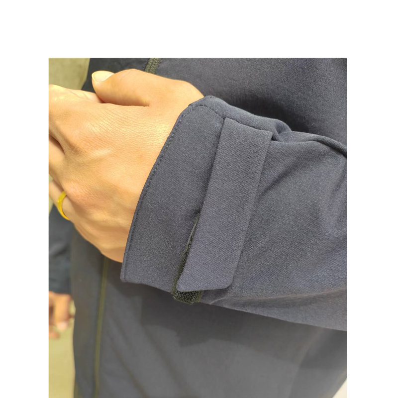 尚诺雅藏蓝色连帽套装SNYYF358套高清大图