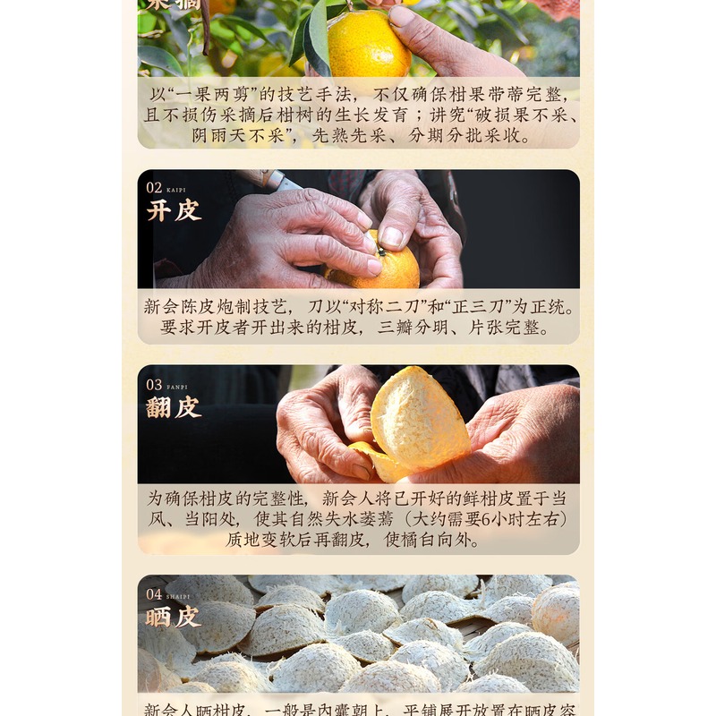 新宝堂-小青柑普茶礼盒 (180克/盒)高清大图