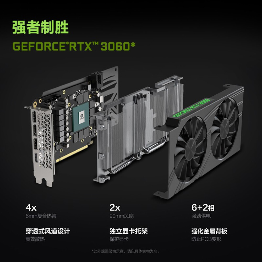 联想GeekPro 2022办公台式电脑 I7/16G/RTX3060LHR/27英寸高清大图