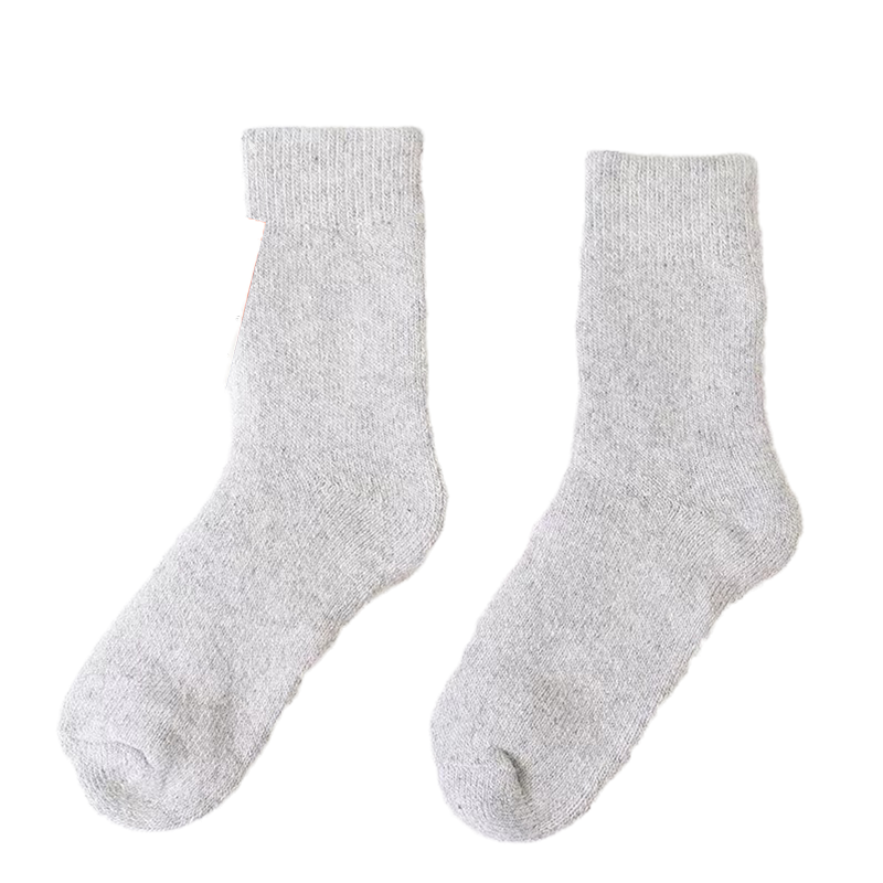 路安保羊毛袜子保暖羊毛袜子加厚加绒双