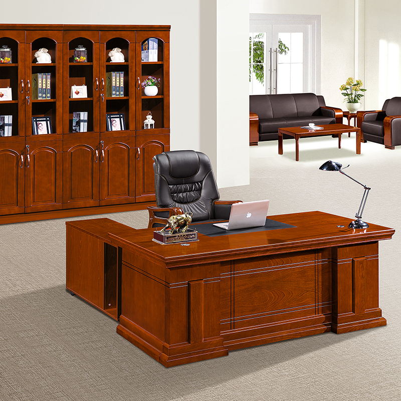 榭邦0522 办公家具 2200mm*1100mm*760mm 班台高清大图