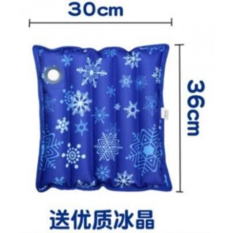 夏天冰凉汽车坐垫大小儿童垫子座子单人宿舍床小号多功能冰潮新收纳袋 三维工匠冰垫 特价促销冰坐垫