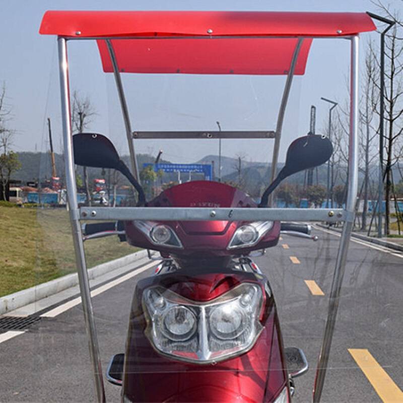 摩托车雨棚加厚超大电动车遮阳雨伞防晒蓬踏板车新款通用挡雨伞棚