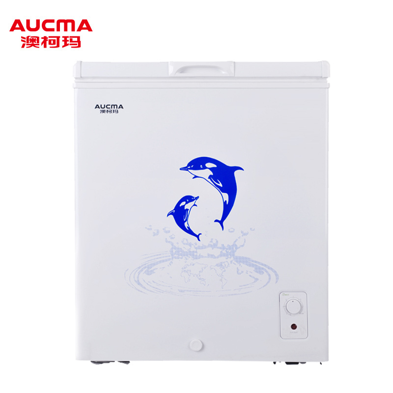 澳柯玛(AUCMA)冰柜家用147升小型冰柜家用商用顶开门冷藏冷冻柜冷柜家电BC/BD-147NA