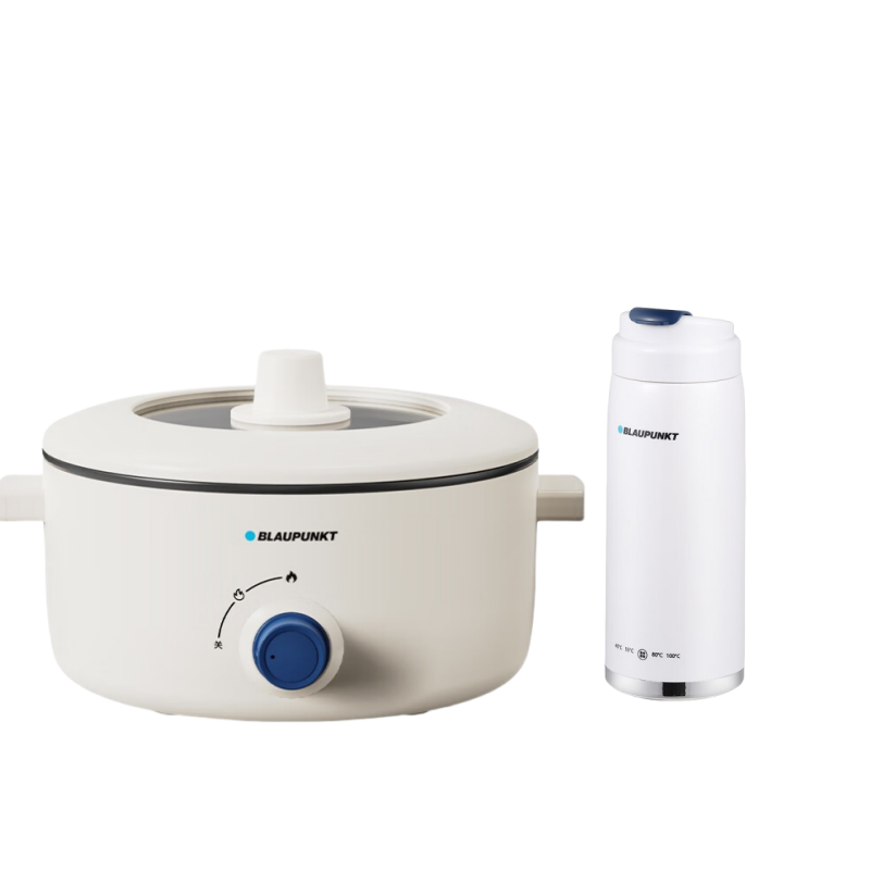 蓝宝(BLAUPUNKT)多功能电煮锅BP-DZG20 +电热水杯套餐BP-SH726