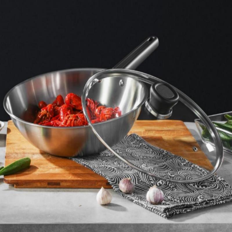 VISIONS 康宁厨乐系列30cm中式炒锅高清大图