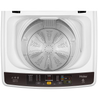 Haier/海尔8公斤 大容量 全自动家用波轮洗衣机 智能预约 宽水压宽电压设计 一键桶干燥EB80M019