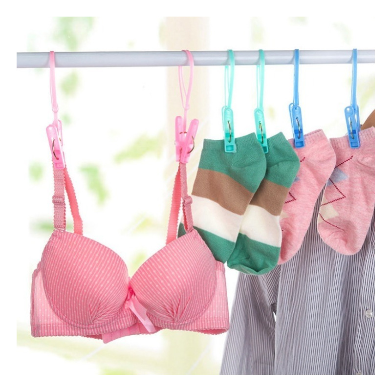 索带衣夹晾晒防风夹晾内衣夹子袜子夹衣服夹大夹子儿童晾衣架夹子