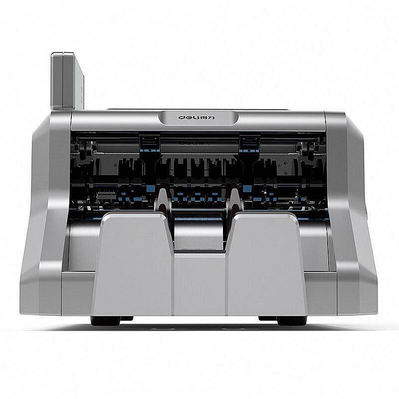 得力deli 3906s点验钞机 2019新版智能双屏银行专用人民币点钞机验钞