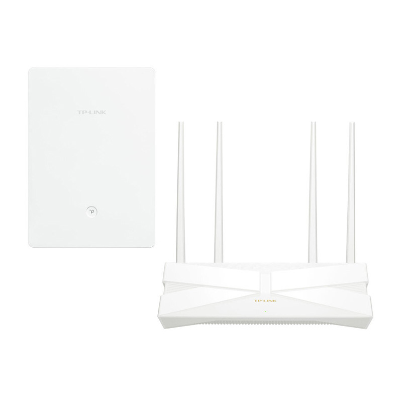 TP-LINK K25套装 家用无线路由器wifi6母子套装(含XDR3010易展版+XDR3000易展Turbo版纸片路由器) AX3000M千兆双频5G高速mesh分布式覆盖