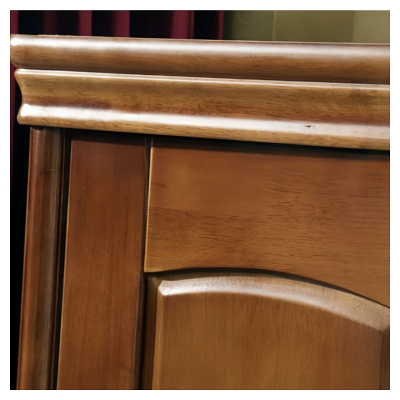 璎蕙实木衣柜 三门 个高清大图