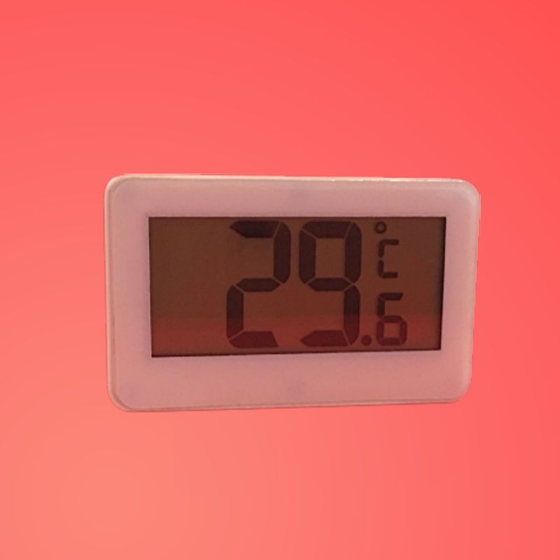 高精度超市保鲜冷藏专用医院电子温度表数字冰箱温度计送电池两只装元