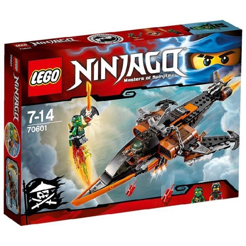 国产 飞鲨战斗机 兼容乐高幻影忍者飞鲨战斗机 70601儿童益智人仔积木