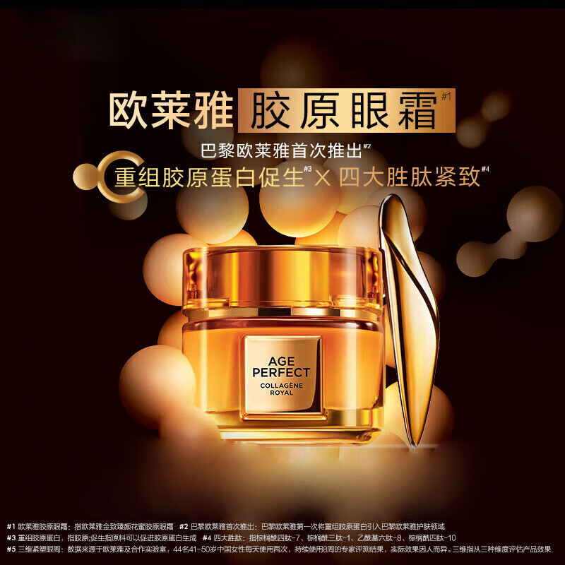 欧莱雅胶原小蜜罐眼霜20ml高清大图