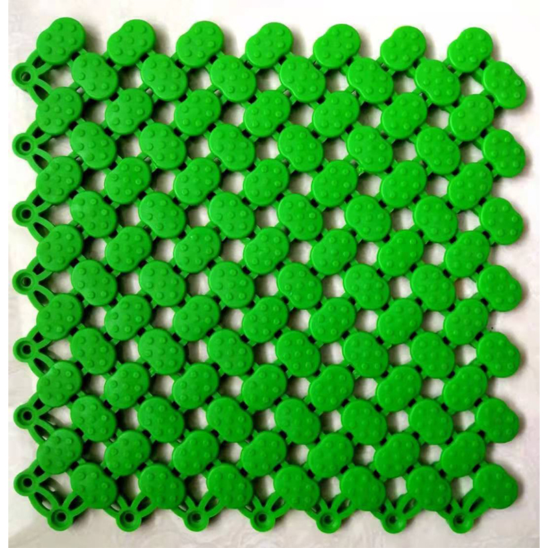 群泰 防滑地垫 游泳池浴室洗澡间全铺拼接防滑地垫20cmx20cmx25块/平方高清大图