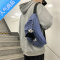 封后潮牌日系胸包男士ins简约单肩包腰包背包小挎包女帆布学生斜挎包单肩包男