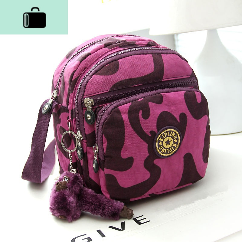 新款潮斜挎包小包包女士单肩包牛津纺帆布包新款小方包newlake