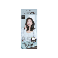 miseenscène美妆仙hello cream新款啫喱植物染发剂 5CB 冷棕色 流行色