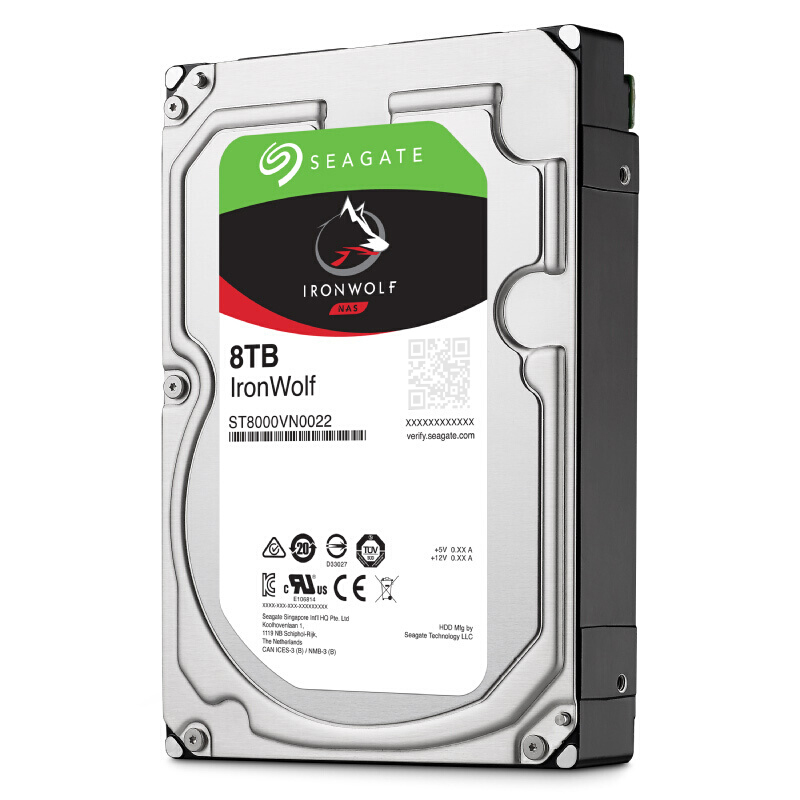 希捷ST8000VN0022 酷狼系列网络存储(NAS)硬盘8T/7200转/256M