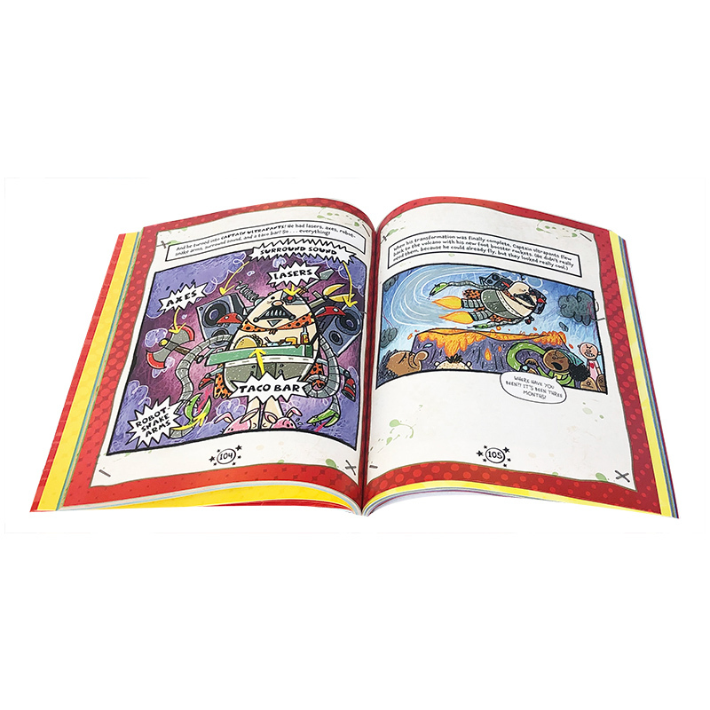 [正版]英文原版进口 Captain Underpants George and Harold’s Epic Comi