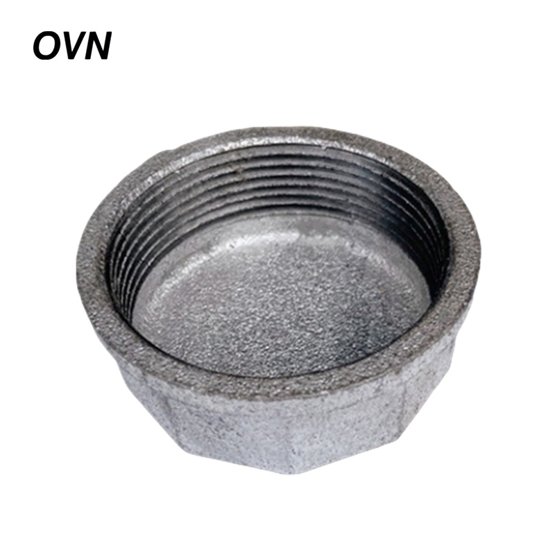 OVN 镀锌管帽内丝管堵 4分 DN15 个高清大图