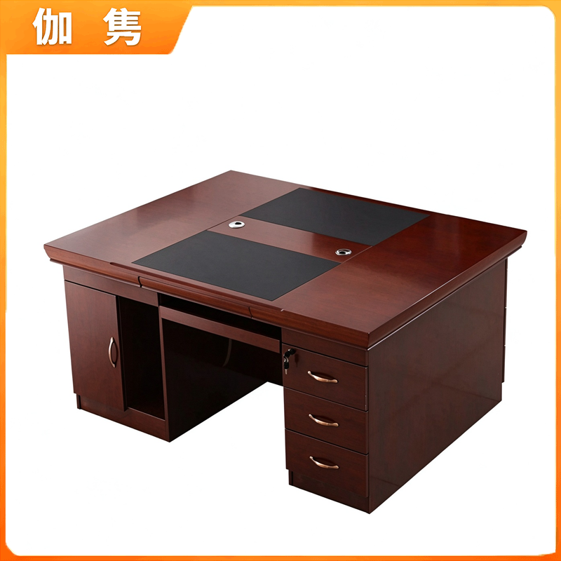 伽隽 双人办公桌 160*120*75cm 张高清大图