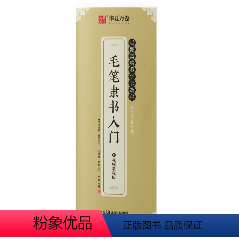 【正版】隶书入门毛笔字帖 近距离临摹字卡教程 控笔训练字帖学生成人初学者描红软笔书法临摹字帖