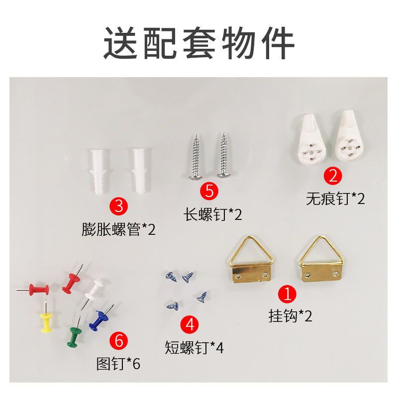 软木板照片墙展示板背景墙装饰物美术作品展示板留言板ins风