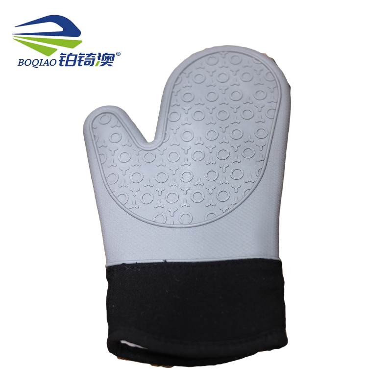 铂锜澳 硅胶防烫手套/30cm/1双/对高清大图