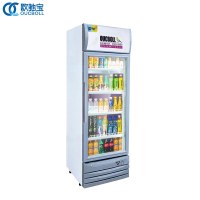 欧驰宝(OUCBOLL)278升 商用展示柜 啤酒柜 恒温柜 侧开门 商用展示柜冷藏立式冰柜 冷柜饮料柜