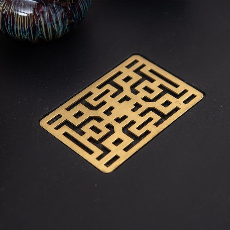 MULTIPOTENT实木茶车功夫茶具茶盘茶桌家用小茶台共赏鸡翅木茶车(雕匠坊)图片