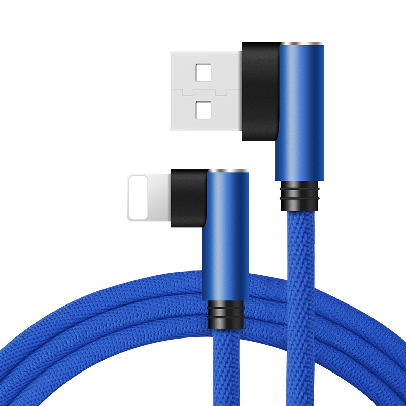 2米2条装蓝色苹果5s数据线se原装5c正品iphone7plus充电器线插头6s