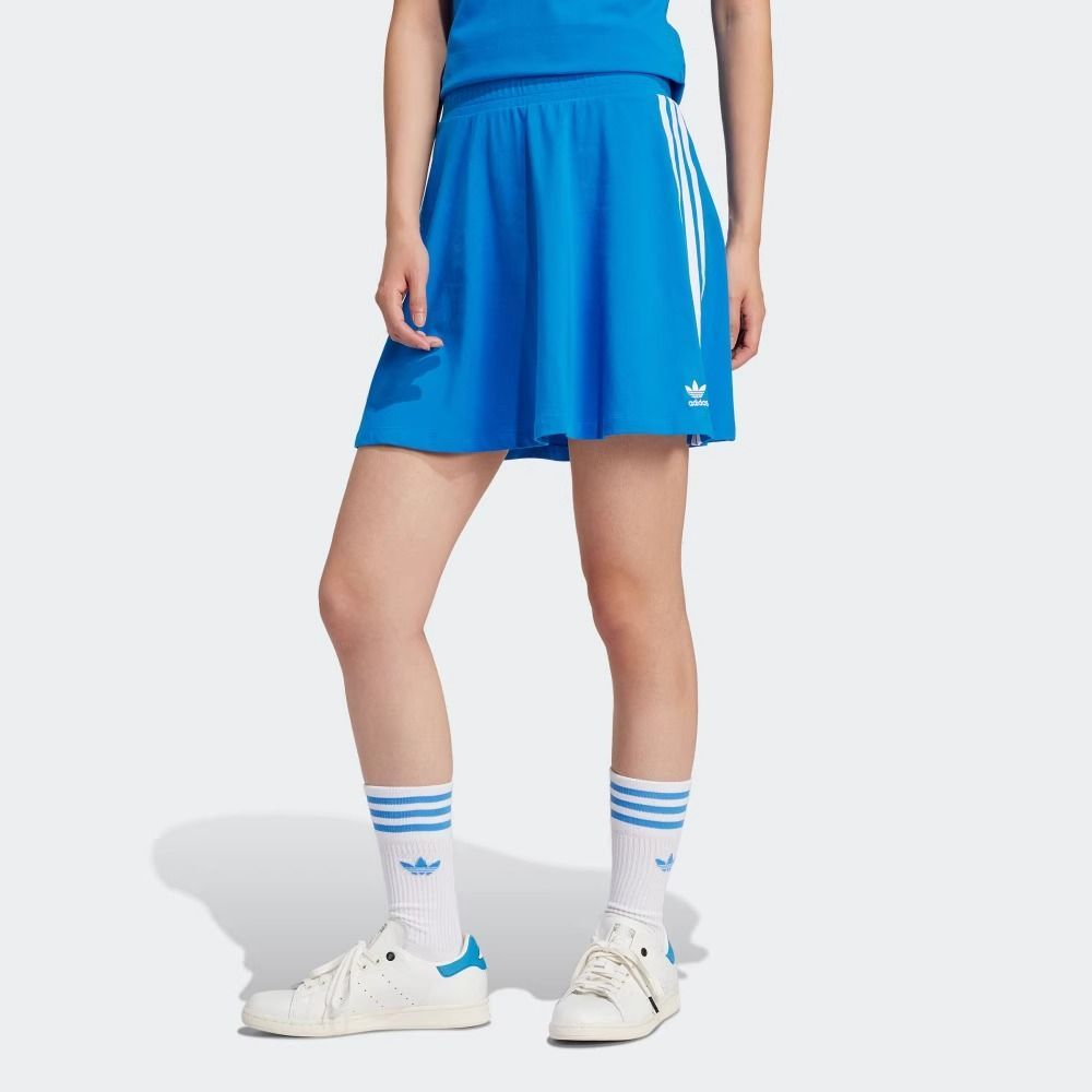 ADIDAS阿迪达斯三叶草裙子运动休闲透气针织女裙半身裙IP0704 D IP0704 M