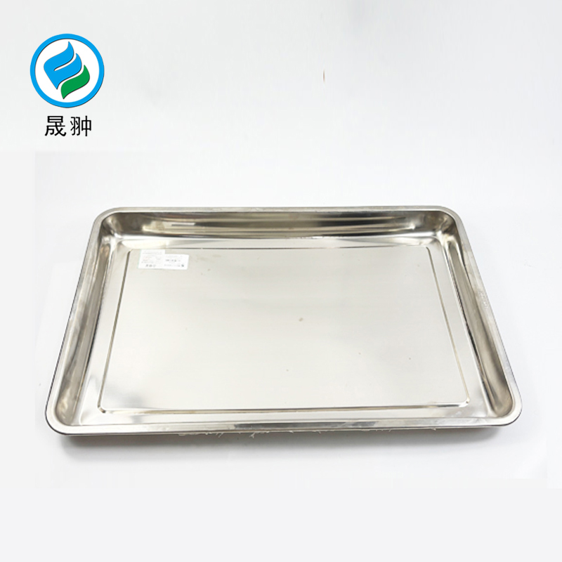 晟翀 不锈钢方盘 27*20*4.8cm(加厚) 个高清大图