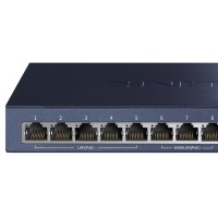 TP-LINK多WAN口POE有线宽带路由器TL-R489P-AC企业级家用8-9口48V监控网线供电交换机AP管理一体
