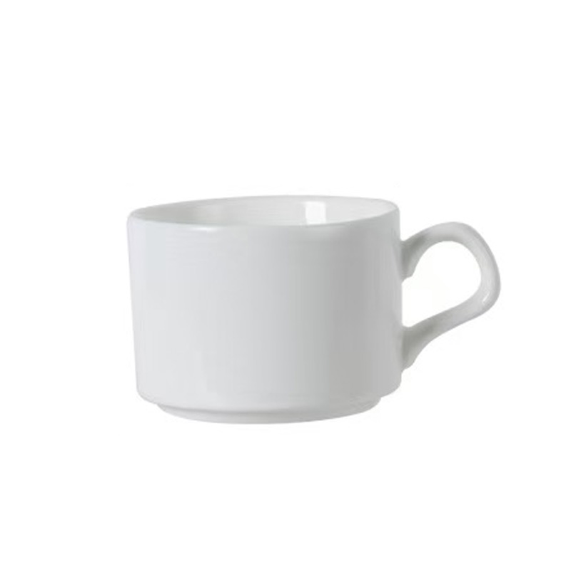 橙亿鸿 包厢餐具纯白陶瓷杯咖啡杯 150ml单杯/个高清大图