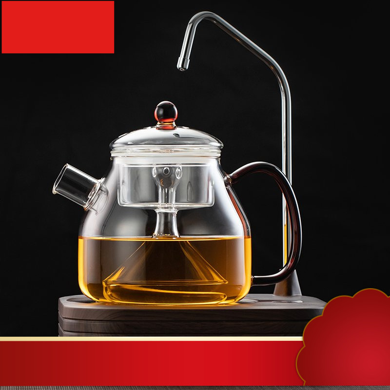 煮茶壶全自动上水电陶炉煮茶套装耐热家用蒸汽煮茶器烧水茶炉