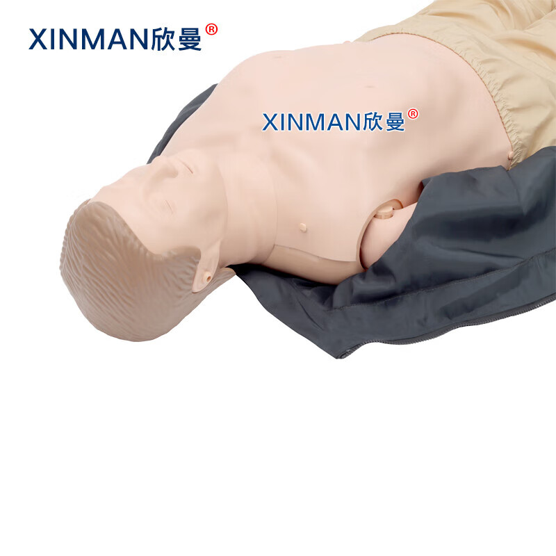 欣曼科教 高级全身心肺复苏及AED除颤模拟人 计算机控制 无线版XM-ALS993高清大图