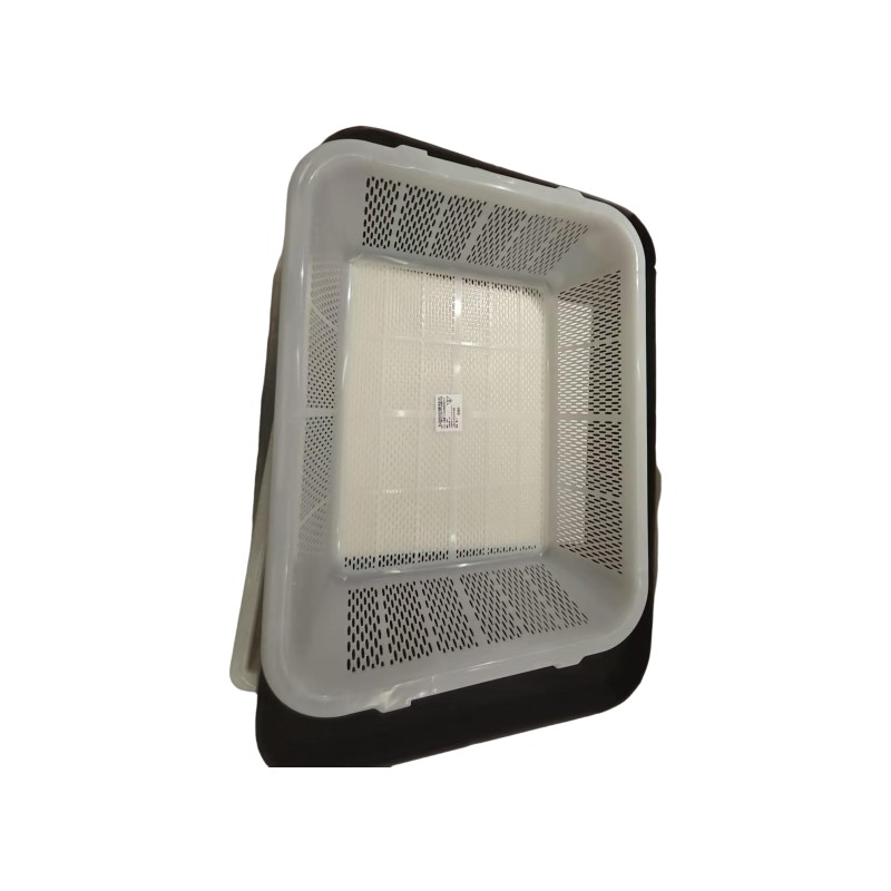 [疆不凡] 厨房方形沥水篮47×36.5×12.5cm个高清大图