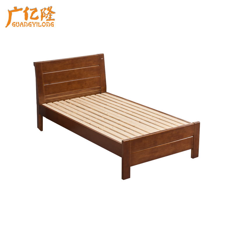 广亿隆实木床颜色可选可定制高清大图