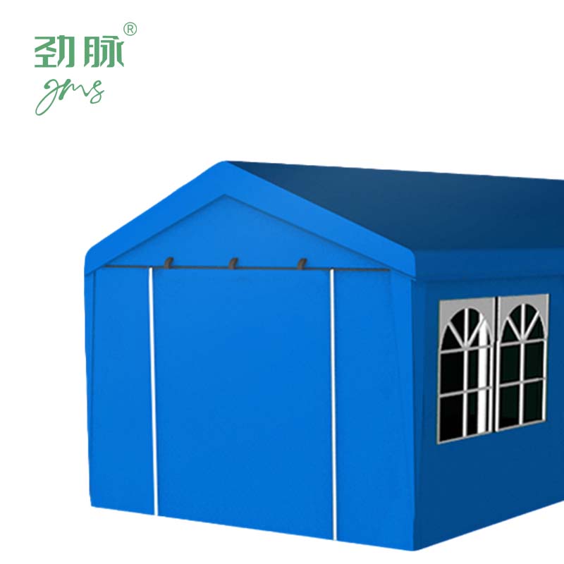 劲脉 移动帐篷 天蓝色围布-2*3*2M 顶高清大图