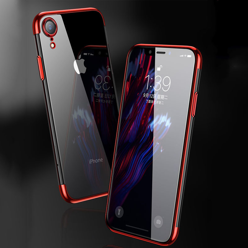 圣幻 苹果iphoneX R手机壳/苹果XR 手机壳保护套电镀防摔全包个性时尚软外壳潮男女款