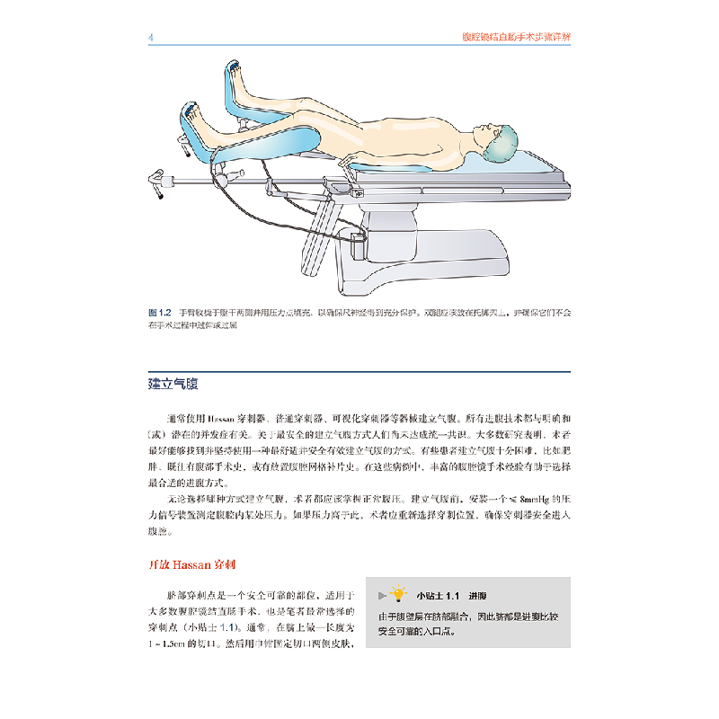 正版 腹腔镜结直肠手术步骤详解高清大图
