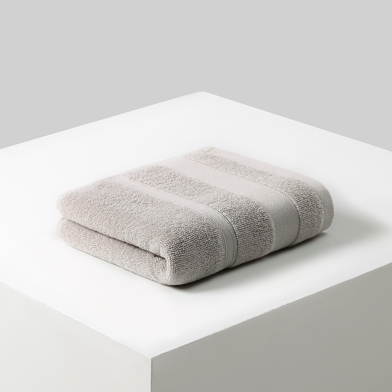 天山柔 34*74cm 100g 纯棉 毛巾 (计价单位:条) 月白灰高清大图