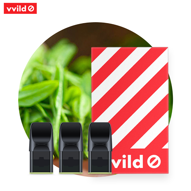 vvild小野v0电子烟烟弹烟油换弹雾化弹雾化器每盒包含3颗蜂蜜绿茶