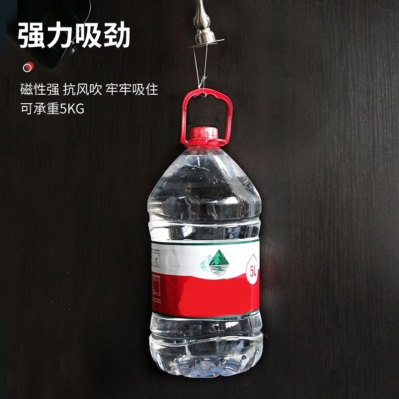 门吸免打孔强磁卫生间防撞门挡吸门器地吸隐形门碰门阻厕所 [经典红古铜]不锈钢 其他