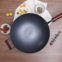 乐扣乐扣(lock&lock) 炒锅锤纹铁锅不沾锅烹饪炒菜锅煎锅煤 34cm黑色CCI2345