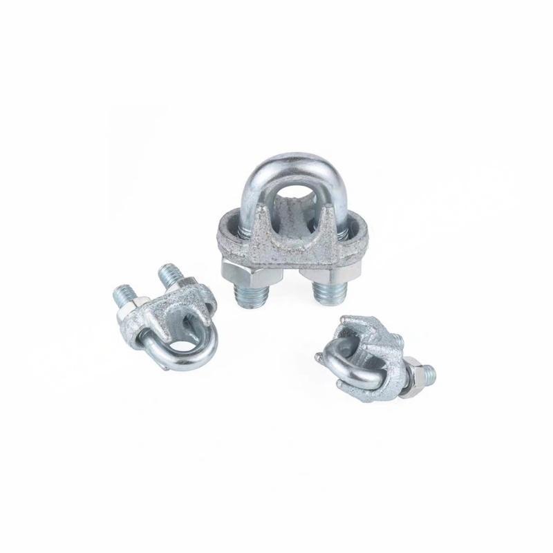 JIBIN/继彬 厂标 重型钢丝绳卡头 球墨铸铁 镀锌 M18 个高清大图